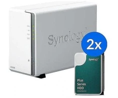 Serveris Synology DS223J+2x HAT3300-4T (2x 4TB)