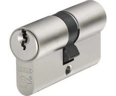 Spynos cilindras Abus D6, 65 mm, nikeliuota