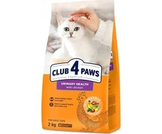 Club 4 Paws Urinary Health sausas maistas katėms šlapimo sistemos sveikatai palaikyti, 2kg