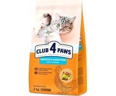 Club 4 Paws Sensitive Digestion sausas maistas katėms jautriam virškinimui, 2kg