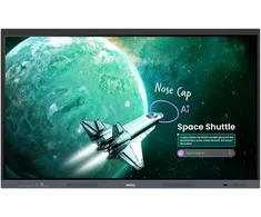 Monitorius System interaktywny BenQ RE6505E tablica interaktywna 165,1 cm (65'') 3840 x 2160 px Ekran dotykowy Juodas USB (9H.FCRTK.DE2)