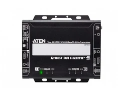 AV signalo perdavimo sistema Aten True 4K HDMI-USB HDBaseT 3.0 Lite siųstuvas-imtuvas - Digital - Digital-Ekranas-Video (VE1833-AT-G)