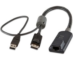 Emerson Electric Avocent USB + DisplayPort / RJ45 AV perėjimas (MPUIQ-VMCDP)