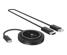 Carruzzo ICY BOX IB-WL101 belaidė sistema pristatymams HDMI / USB Type-C Saugumo raktas
