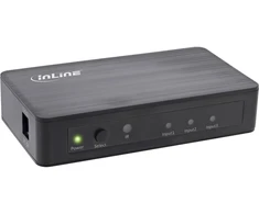 InLine® HDMI jungiklis, 3 fach, 4K2K@60Hz, HDCP 2.2