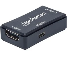 AV signalų perdavimo sistema Manhattan HDMI signalo stiprintuvas (kartotuvas) iki 40 m UHD 4K (207621)