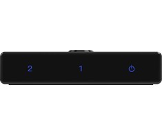 “AV signalo perdavimo sistema MicroConnect Microconnect MC-HDMISWITCH-4K-MINI HDMI vaizdo perjungiklis”