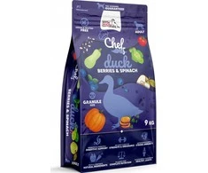 Sausas Šunų Maistas - SYTA MICHA Chef Antiena, Uogos Ir Špinatai 9kg
