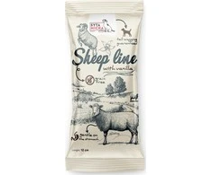 SYTA MICHA Sheep Line kaulas do żucia su wanilią šuniukams 12cm