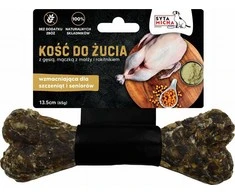 Syta Micha SYTA MICHA Kramtymo kaulas stiprinamas šuniukams ir senjorams 13,5 cm