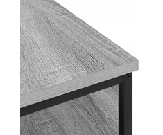 Šalia lovos spintelė Pilkas Sonoma 41 x 28 x 76 cm