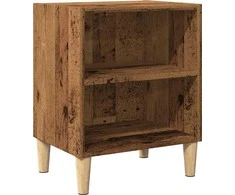 Spintelė prie lovos Old Wood 40x30x50 cm Inžinierinė mediena