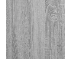 Šoninė spintelė, pilka ąžuolo, 92x35x76cm, apdirbta mediena