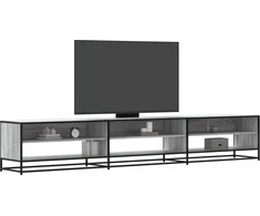 TV staliukas Televizoriaus spintelė, pilka ąžuolo, 270x40x46cm, mediena