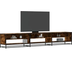 TV staliukas Televizoriaus spintelė, dūminio ąžuolo, 270x40x46cm, mediena