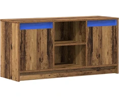 TV staliukas TV vienetai 100 x 34 x 50 cm Ruda Apdirbta mediena