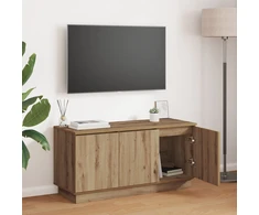 TV staliukas Televizoriaus spintelė 100 x 38 x 49 cm Amatininkų ąžuolas