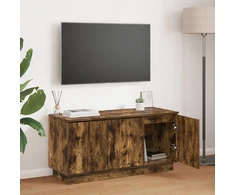 TV staliukas Televizoriaus spintelė 100 x 38 x 49 cm Rūkyta ąžuolas