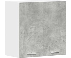 Virtuvės spintelė, betono pilka, 60x31x60cm, inžinerinė mediena