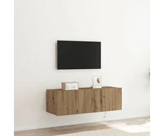 TV staliukas TV sieninė spintelė Amatininkų ąžuolas 100 x 35 x 31 cm