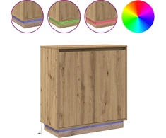 LED Bufetas Artisano ąžuolo 71 x 34,5 x 75 cm Apdirbta mediena