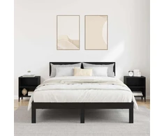 Šalia lovos spintelė 2 pcs Juodas ąžuolas 40 x 30 x 50 cm