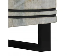 Šalia lovos spintelė Balta 50 x 33 x 60 cm Apdirbta mediena