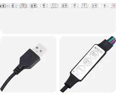 TV staliukas Televizoriaus spintelės su LED, 2vnt., medienos, mediena