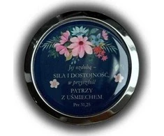 Szaron Apvalus kišeninis veidrodis - Jos puošmena