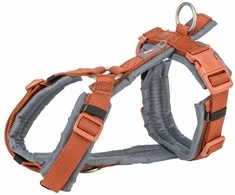 Szelki šuniui Trixie Premium Trekking Oranžinė Grafit XS/S