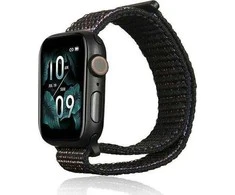 Beline apyrankė Apple Watch Nylon 38/40/41mm juodos spalvos