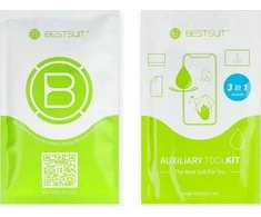 LCD apsauginis stikliukas Bestsuit Flexible Hybrid Glass 9H Samsung S938 S25 Ultra pritaikytas dėklui juodas