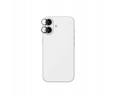 AmazingThing Lens Glass skirtas Apple iPhone 17 with juodos spalvos Aluminum Frame