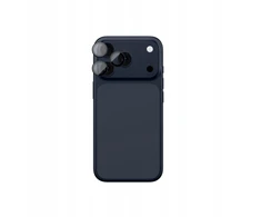 AmazingThing Sapphire Camera Glass skirtas Apple iPhone 17 Pro / Pro Max – su Mėlyna Frame