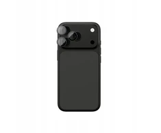 AmazingThing Sapphire Camera Glass skirtas Apple iPhone 17 Pro / Pro Max – su Gray Frame