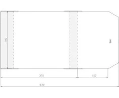 Kepurė Sztapel Reguliuojamas dangtelis 280x520mm (50vnt)