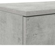 Lovos stalčiai Betono pilka 140 x 36,5 x 16,5 cm