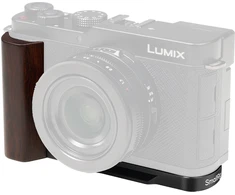 Szybkozłączka SmallRig L-Shaped Mount Plate with Wooden Handle for Panasonic LUMIX L10 Juodas (5942)