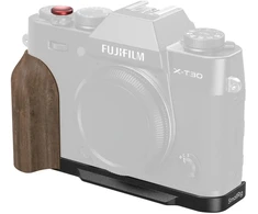 Szybkozłączka SmallRig L-Shaped Mount Plate with Wooden Handle for FUJIFILM X-T30 / T30 II / T30 III Juodas (5666)