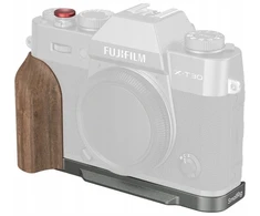 Szybkozłączka SmallRig L-Shaped Mount Plate w Wooden Handle for FUJIFILM X-T30 / T30 II / T30 III Charcoal (5668)