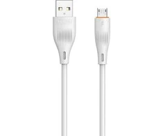 T-PHOX CABLE X-LITE MICRO USB Baltas 1M 3A