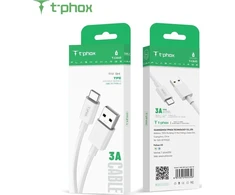 T-PHOX LAIDAS EXCEED USB-C Baltas 1M