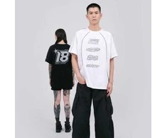 T-shirt Skinarma Delta M juodos spalvos