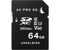 Atminties kortelė Angelbird AV PRO SD 64GB V60 MKII