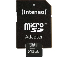 Atminties kortelė Intenso Micro SDXC UHS-I 512GB 3423493