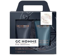 Tabac Original Tabac Set The Luxury Bathing Company: GC Homme, Cleanse &amp; Scrub, Body Sponge + GC Homme, Cleansing &amp; Refreshing, Dušo želė, For All Skin Types, 50 ml + GC Homme, Citrus &amp; Aromatic, Dušo želė &amp; Šampūnas 2-In-1, 50 ml For Men