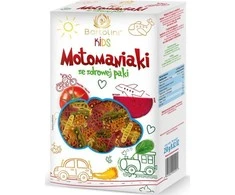 Grandininis pjūklas Tabit Ekologiški spalvoti, transporto priemonių formos makaronai BARTOLINI, 250 g