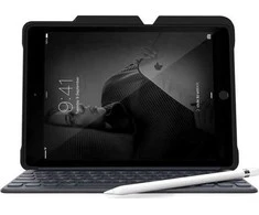 STM DuxShell Duo - Dėklas pancerne iPad 10.2" (2021-2019) MIL-STD-810G (Juodas)