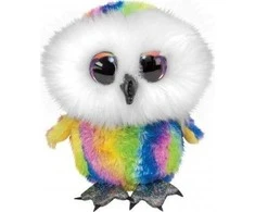 Lumo Stars Tactic Plush Lumo Owl, dryžuotas, 24 cm
