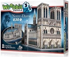 Dėlionė Wrebbit 3D Puzzle - Notre-Dame de Paris (40970036)